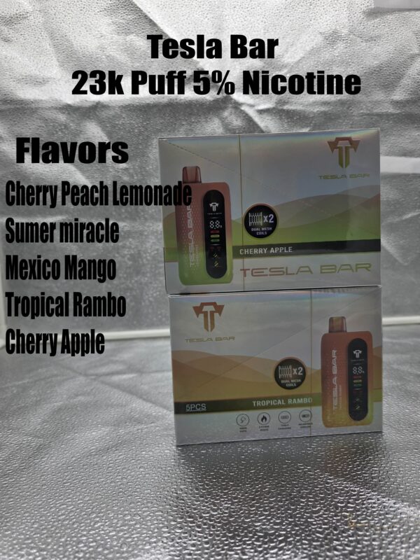 Tesla Bar 23,000 Puff