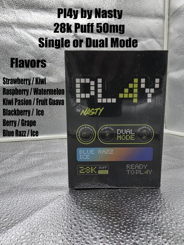 Pl4y by Nasty 28,000 puff